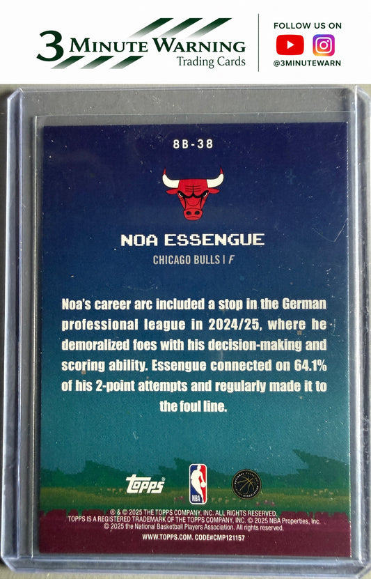 2025-26 Topps #8B-38 Noa Essengue 8-Bit Ballers
