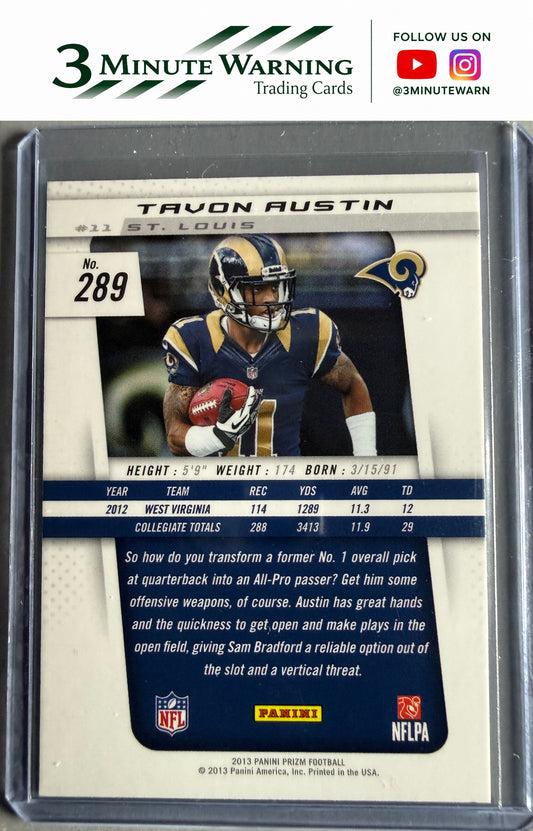 2013 Panini Prizm #289 Tavon Austin