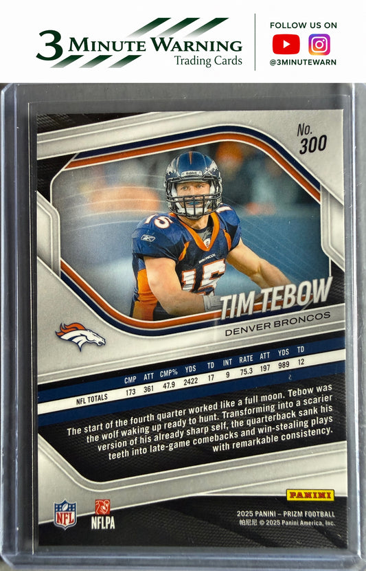 2025 Panini Prizm #300 Tim Tebow