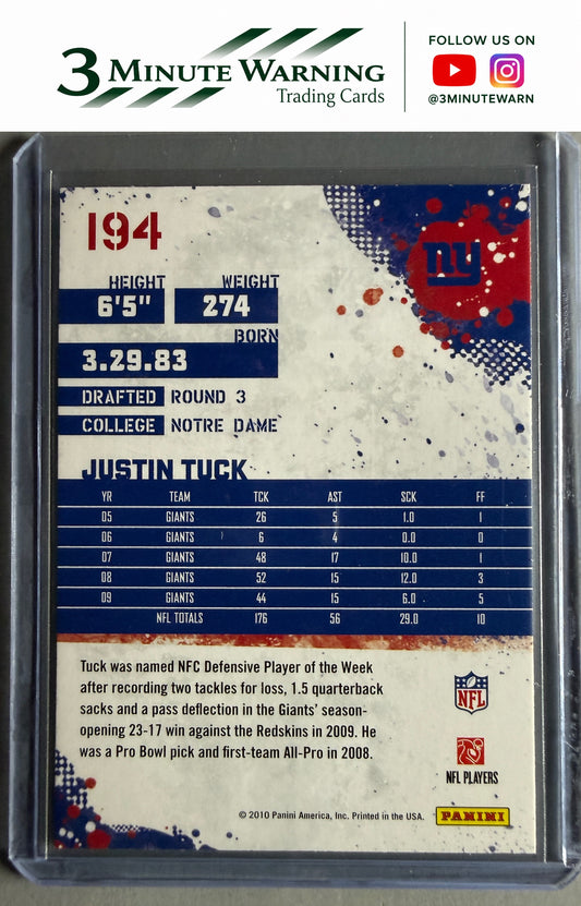 2010 Score #194 Justin Tuck