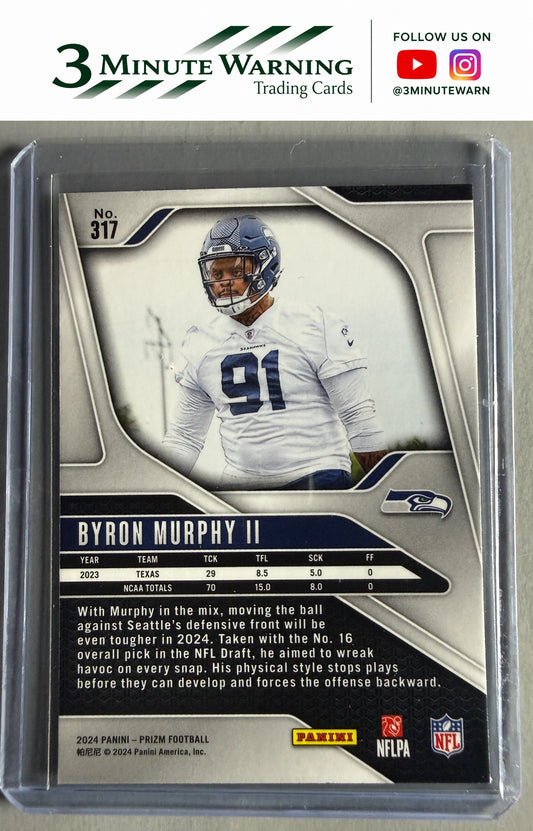 2024 Panini Prizm #317 Byron Murphy II
