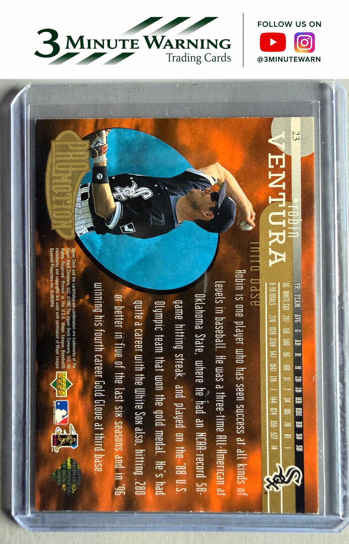 1997 Upper Deck UD3 #23 Robin Ventura