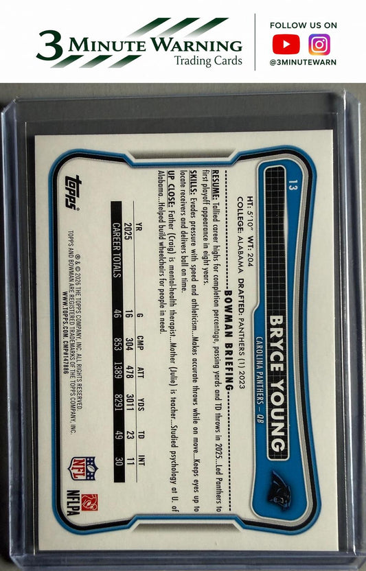 2026 Bowman Football #13 Bryce Young