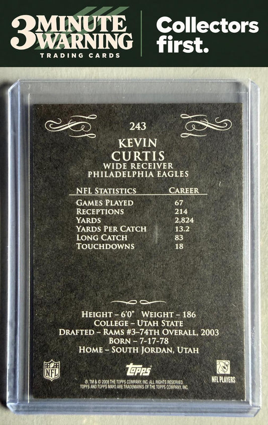 2008 Topps Mayo #243 Kevin Curtis