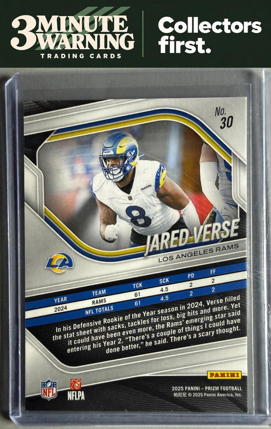 2025 Panini Prizm #30 Jared Verse