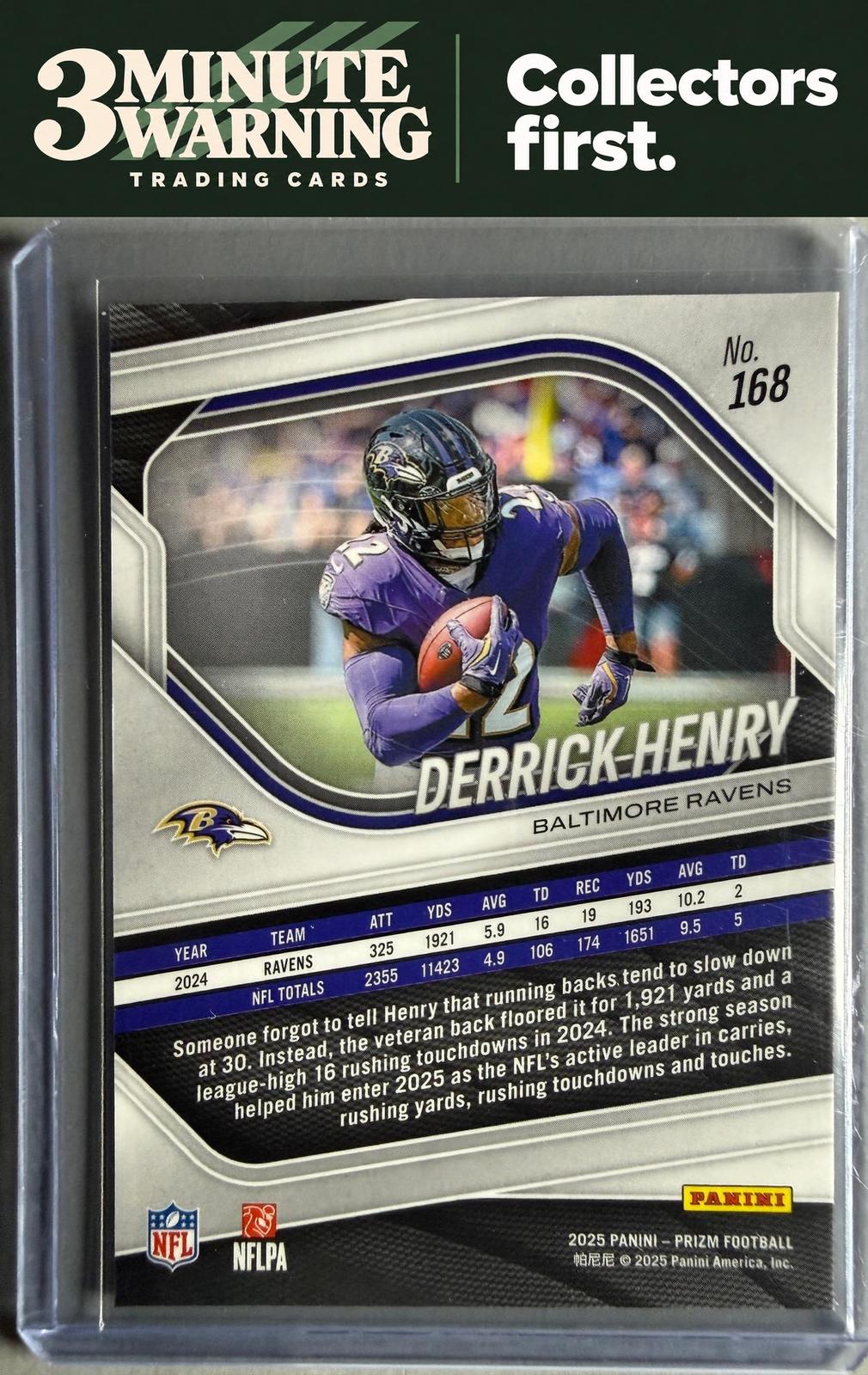 2025 Panini Prizm #168 Derrick Henry