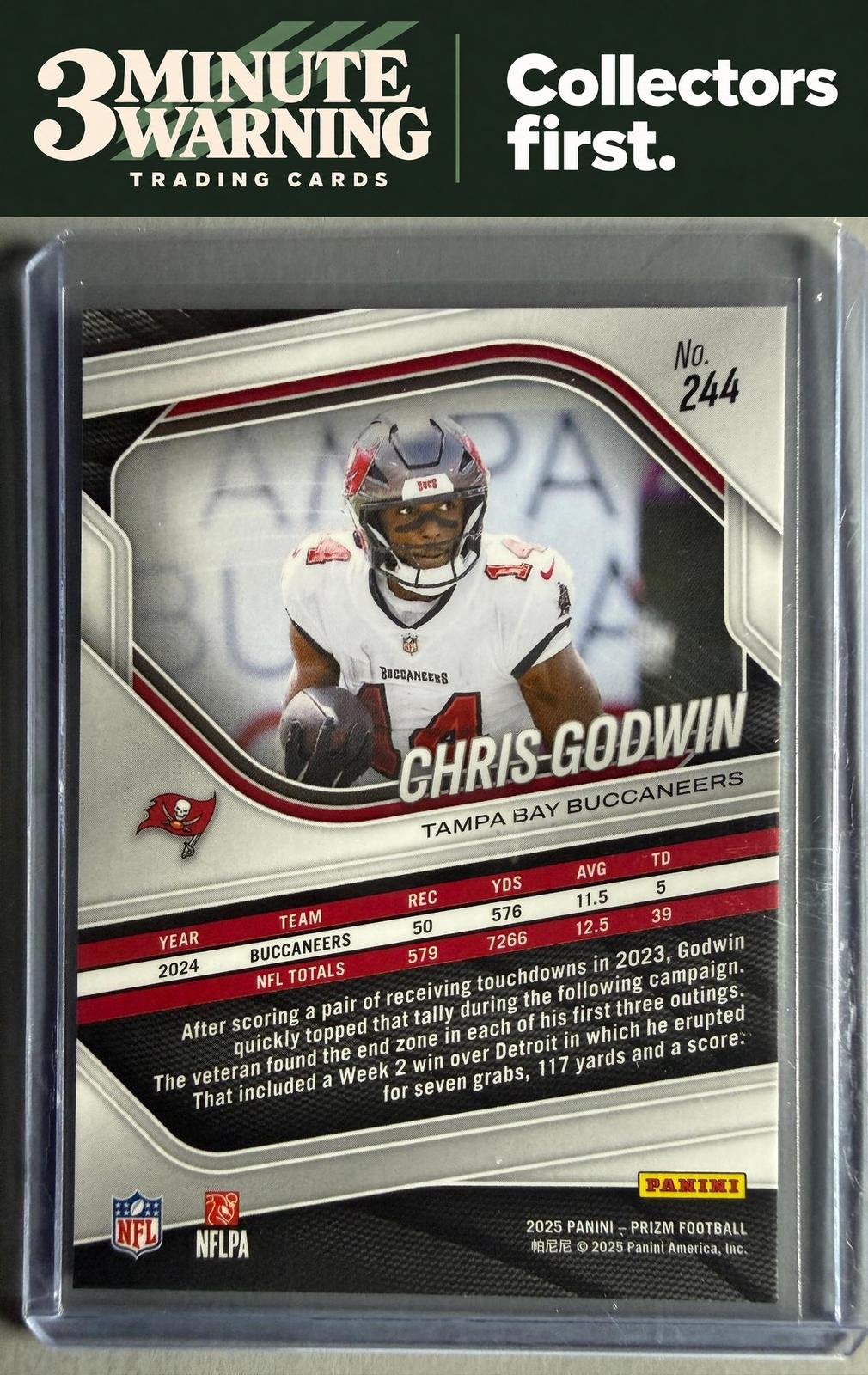 2025 Panini Prizm #244 Chris Godwin