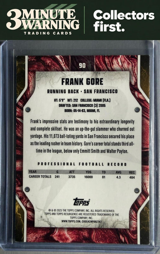 2024 Topps Resurgence #90 Frank Gore
