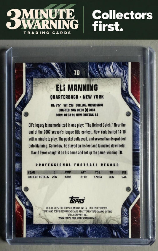 2024 Topps Resurgence #70 Eli Manning