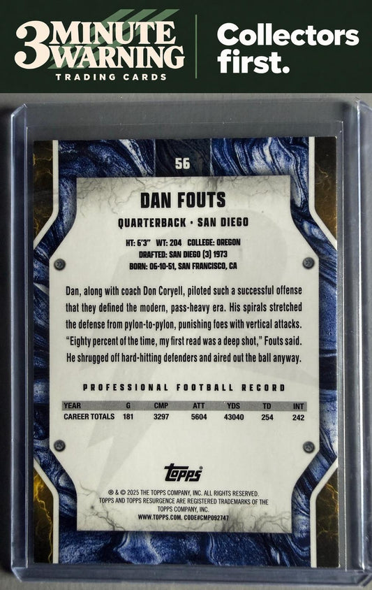 2024 Topps Resurgence #56 Dan Fouts