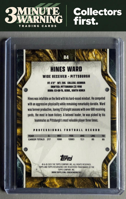 2024 Topps Resurgence #84 Hines Ward