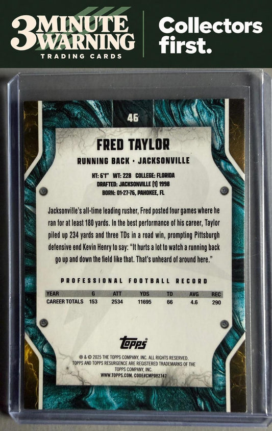 2024 Topps Resurgence #46 Fred Taylor