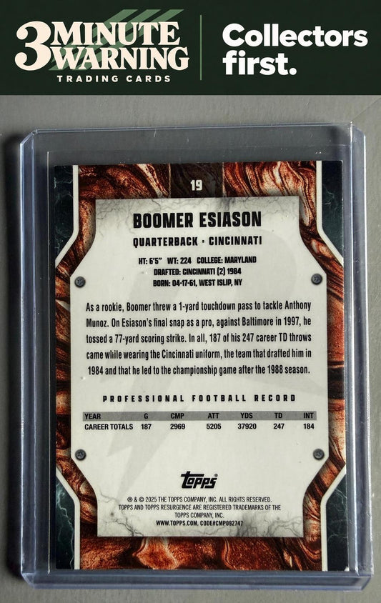 2024 Topps Resurgence #19 Boomer Esiason