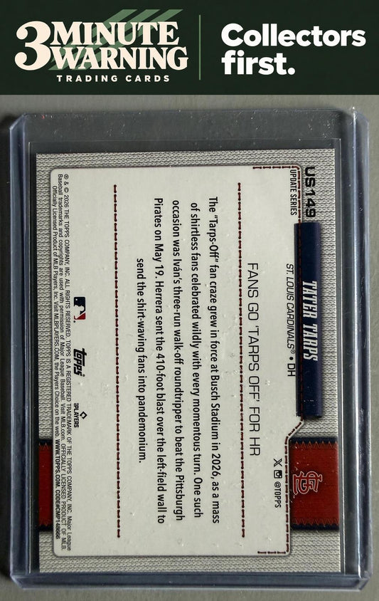 2026 Topps Update #US149 Tater Tarps