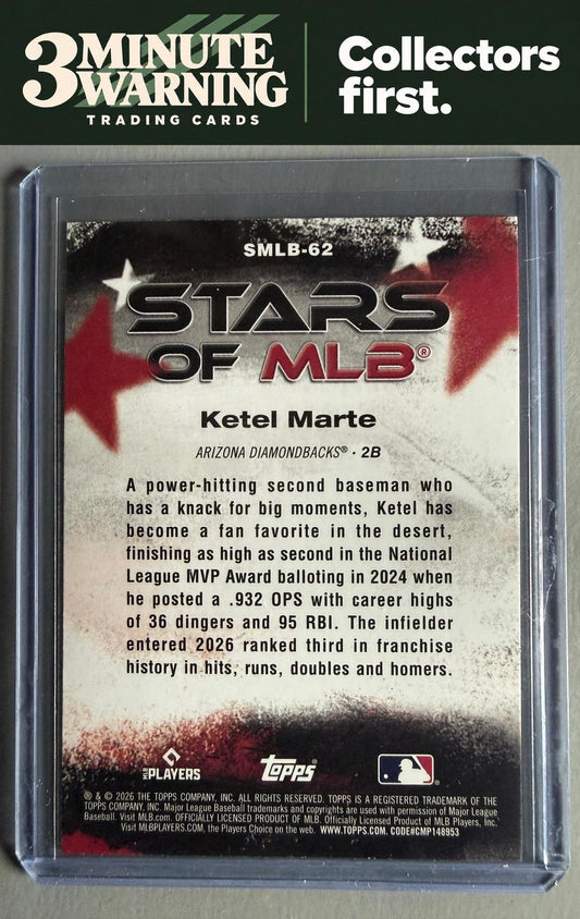 2026 Topps Update #SMLB-62 Ketel Marte Stars of MLB