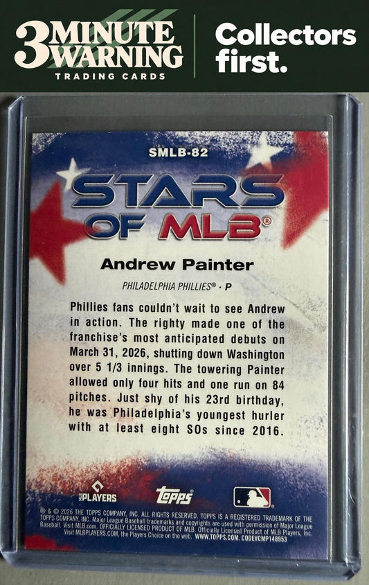 2026 Topps Update #SMLB-82 Andrew Painter Stars of MLB
