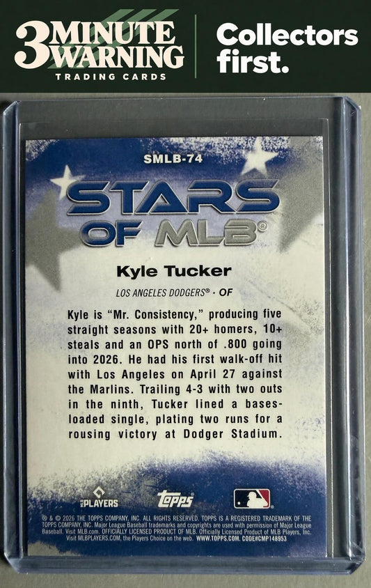 2026 Topps Update #SMLB-74 Kyle Tucker Stars of MLB