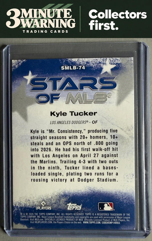 2026 Topps Update #SMLB-74 Kyle Tucker Stars of MLB