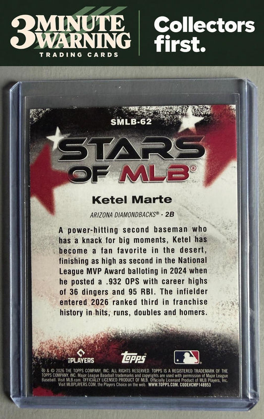 2026 Topps Update #SMLB-62 Ketel Marte Stars of MLB