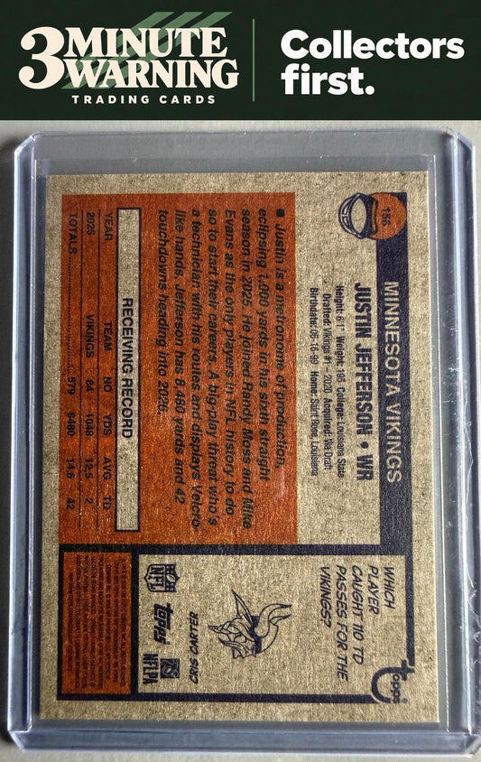 2026 Topps Heritage #156 Justin Jefferson