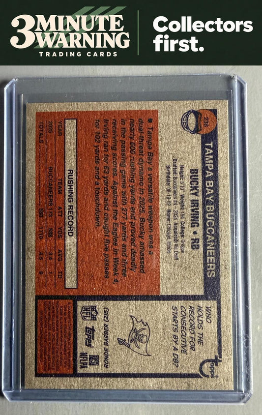 2026 Topps Heritage #238 Bucky Irving
