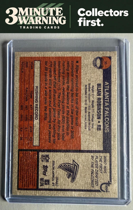 2026 Topps Heritage #35 Bijan Robinson