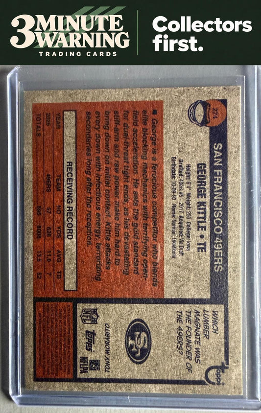 2026 Topps Heritage #274 George Kittle