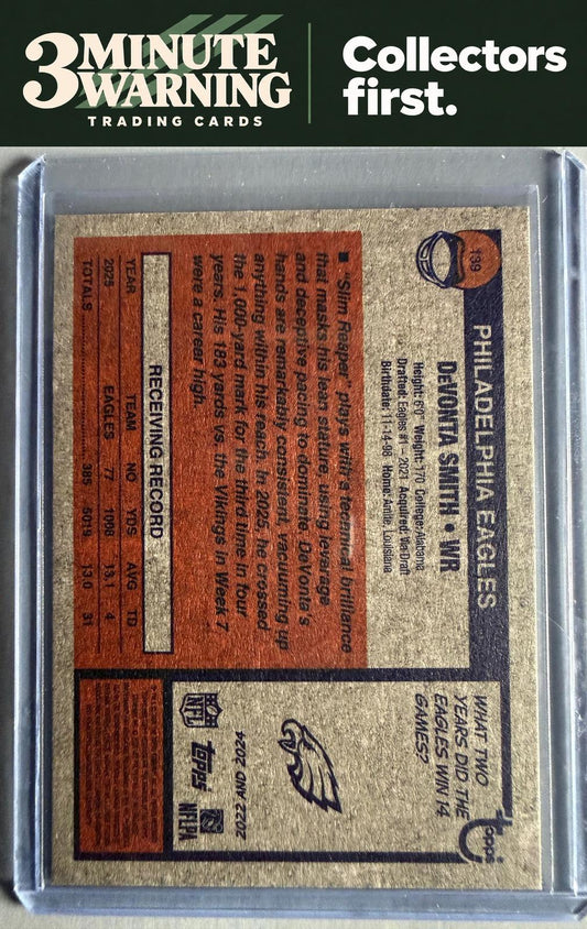 2026 Topps Heritage #139 DeVonta Smith
