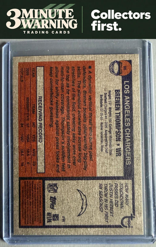 2026 Topps Heritage #96 Brenen Thompson