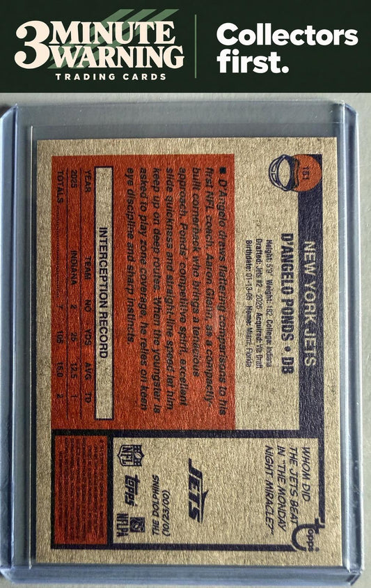 2026 Topps Heritage #151 D'Angelo Ponds
