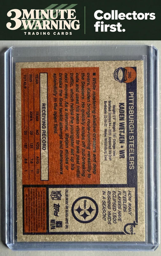 2026 Topps Heritage #290 Kaden Wetjen