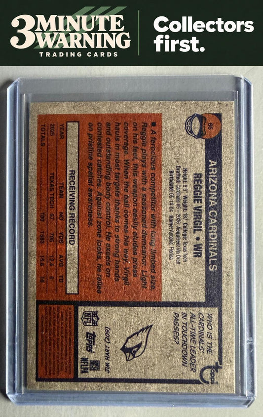 2026 Topps Heritage #66 Reggie Virgil