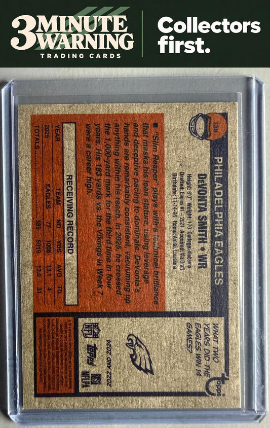 2026 Topps Heritage #139 DeVonta Smith
