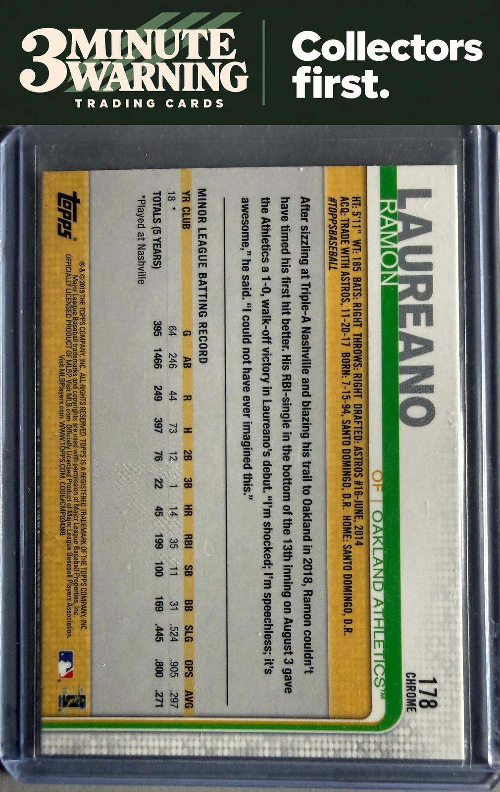 2019 Topps Chrome #178 Ramon Laureano