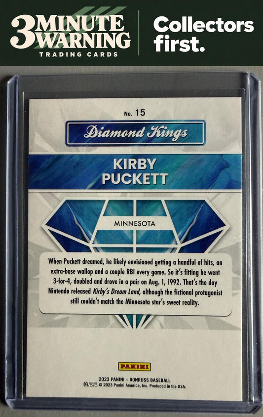2023 Donruss #15 Kirby Puckett
