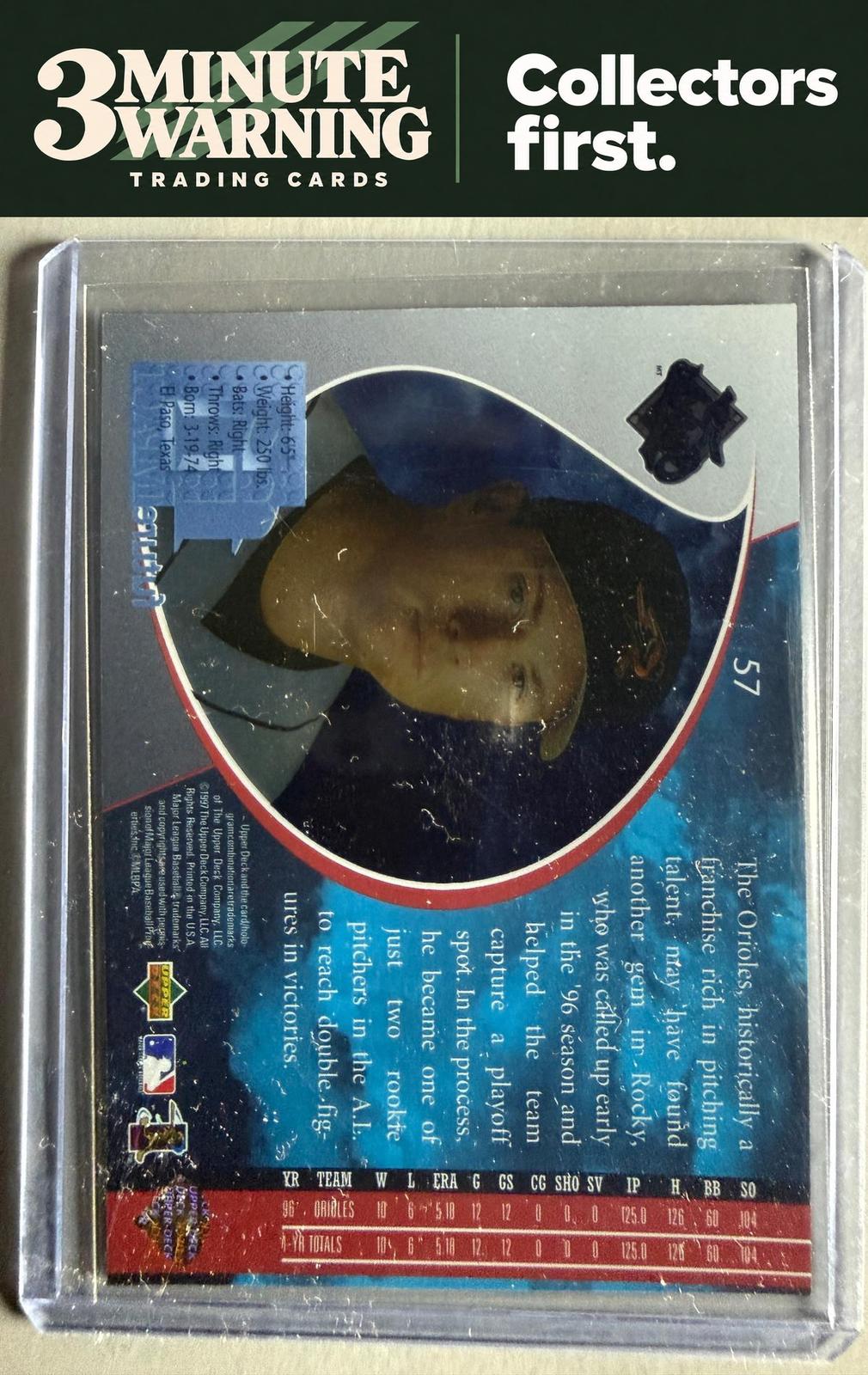 1997 Upper Deck UD3 #57 Rocky Coppinger