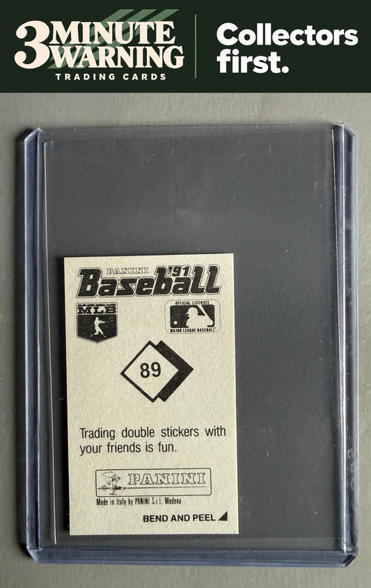 1991 Panini Stickers #89 Dwight Gooden