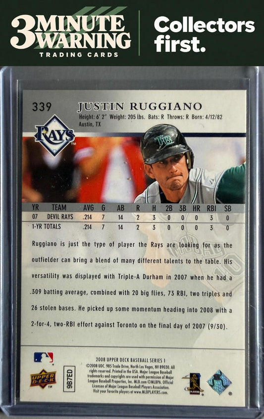 2008 Upper Deck #339 Justin Ruggiano