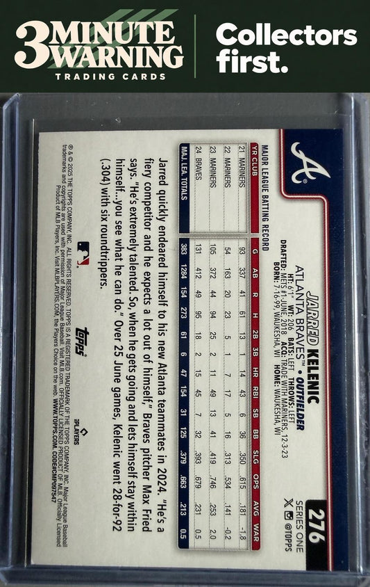 2025 Topps #276 Jarred Kelenic Sandglitter