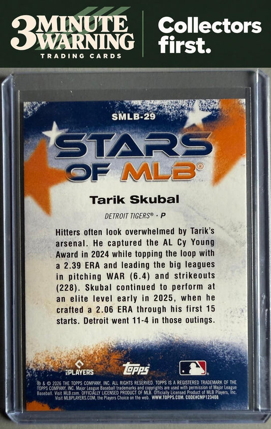 2026 Topps #SMLB-29 Tarik Skubal Stars of MLB