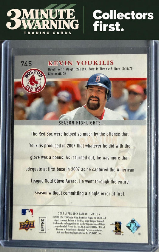 2008 Upper Deck #745 Kevin Youkilis
