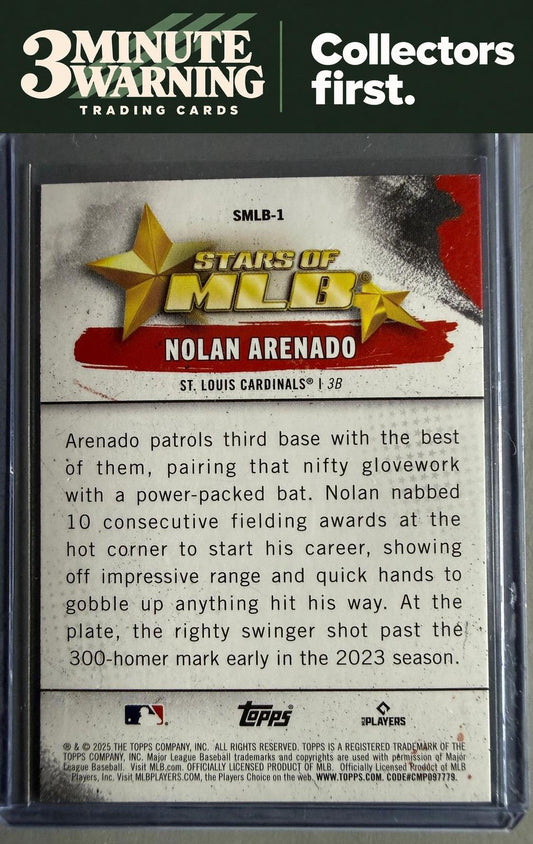 2025 Topps #SMLB-1 Nolan Arenado Stars of MLB