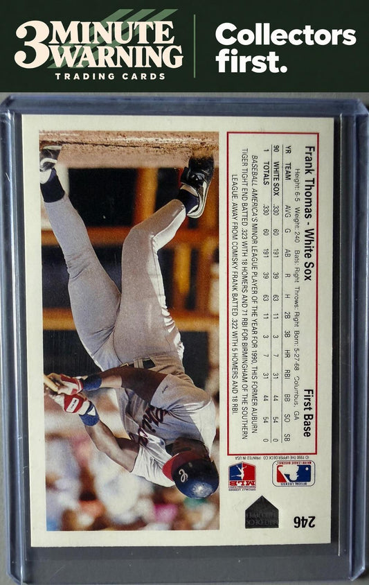 1991 Upper Deck #246 Frank Thomas