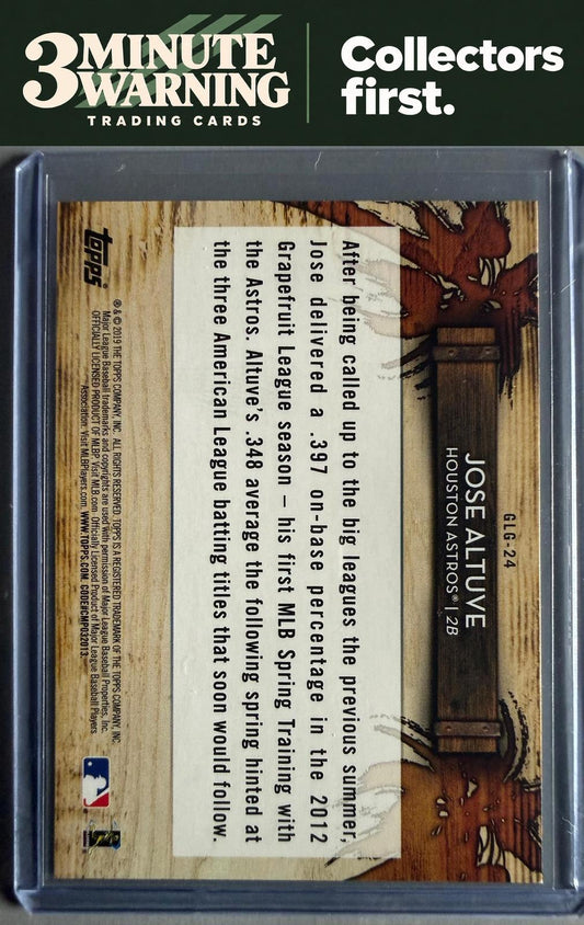 2019 Topps #GLG-24 Jose Altuve Grapefruit League Greats