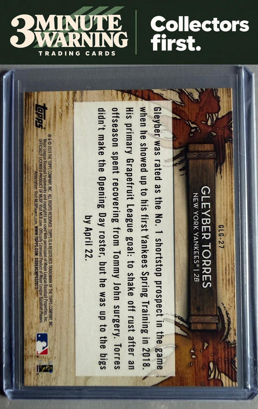 2019 Topps #GLG-27 Gleyber Torres Grapefruit League Greats