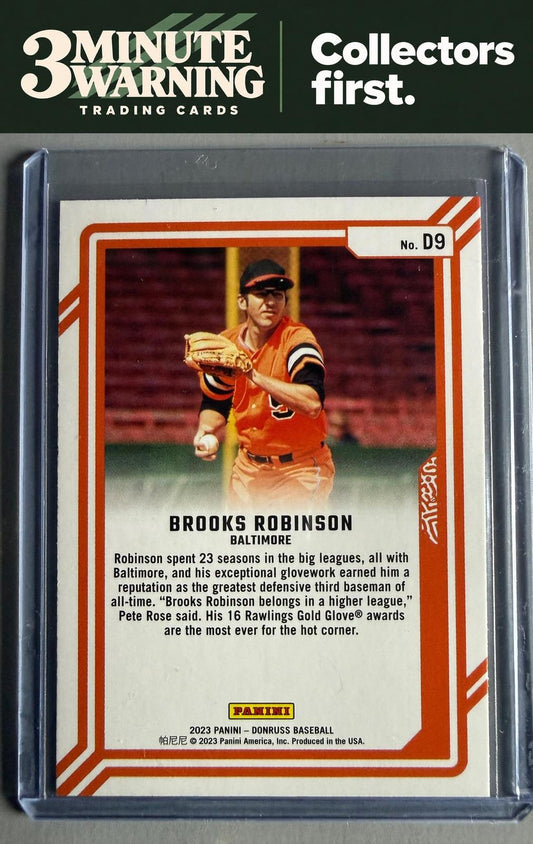 2023 Donruss #D9 Brooks Robinson Dominators Rapture