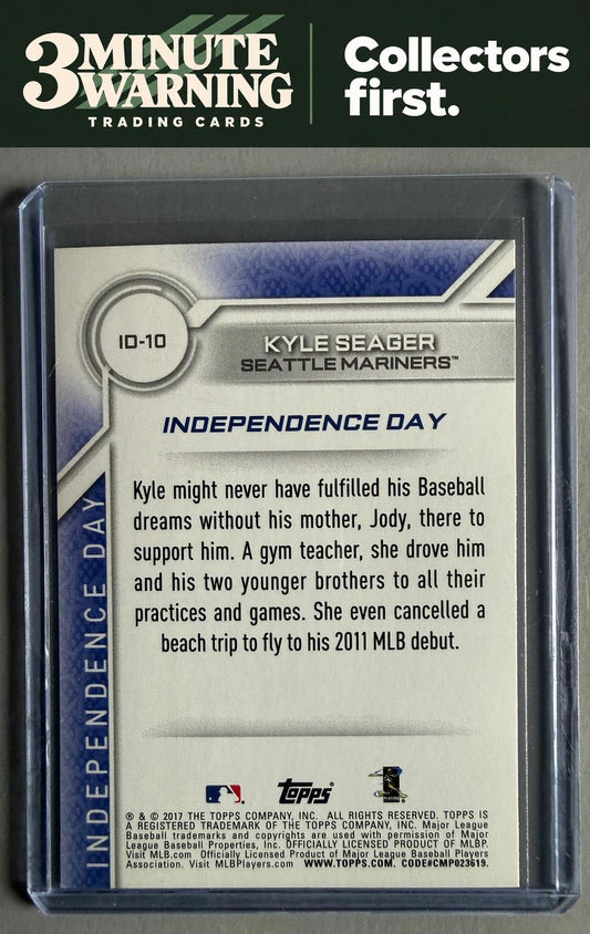 2017 Topps #ID-10 Kyle Seager Independence Day