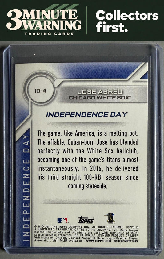 2017 Topps #ID-4 Jose Abreu Independence Day