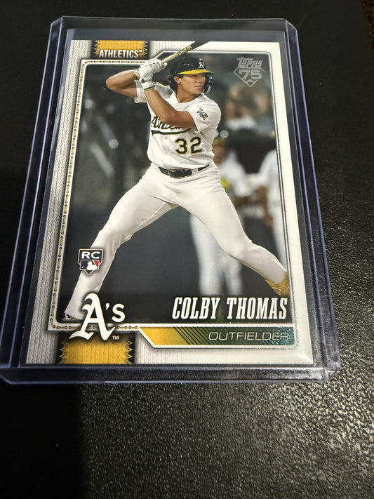 2026 Topps #213 Colby Thomas