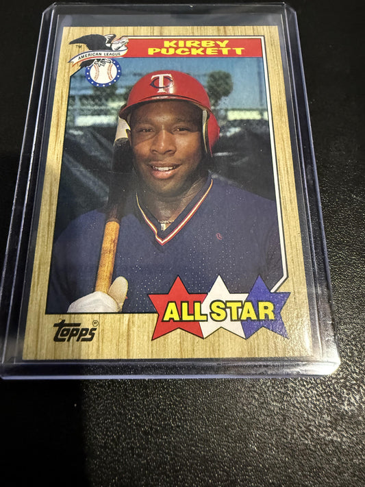 1987 Topps #611 Kirby Puckett